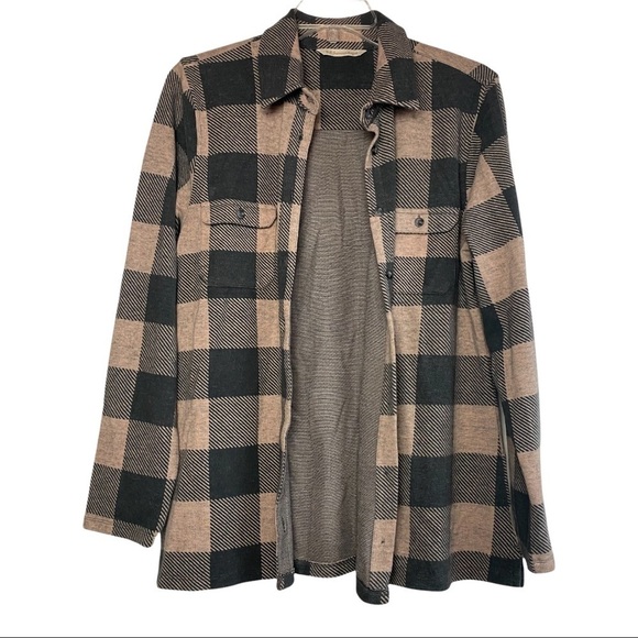 SOFT Surroundings oversized soft shirt jacket - Picture 1 of 7